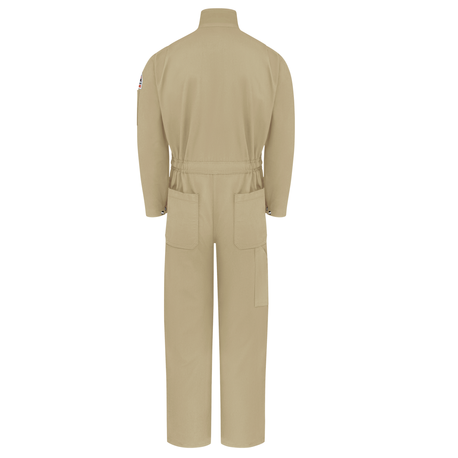 Bulwark Mens Premium 7 oz. 88/12 Lightweight FR Coverall - Khaki - CLB2KH-