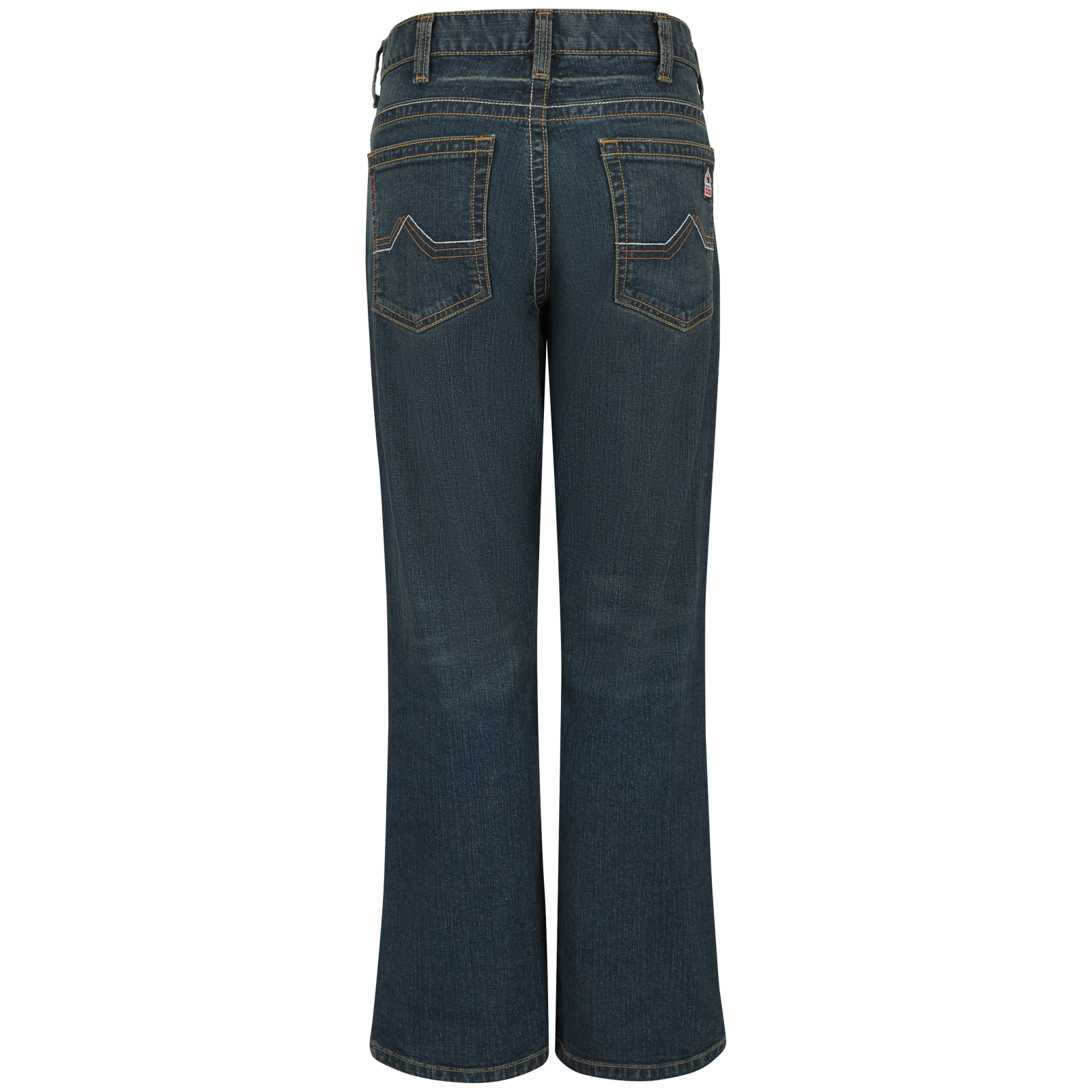 Bulwark Mens Relaxed Fit Bootcut Jean with Stretch - Sanded Denim - PSJ2SD-