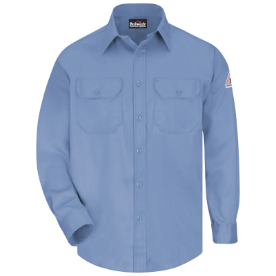 Bulwark Mens Uniform Shirt - Light Blue