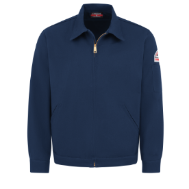 Bulwark Men's Midweight FR Zip-In Jacket - Navy