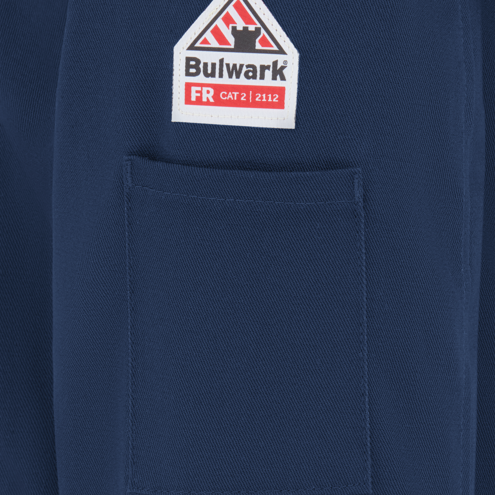 Bulwark Men's Midweight FR Zip-In Jacket - Navy - JEL2NV-