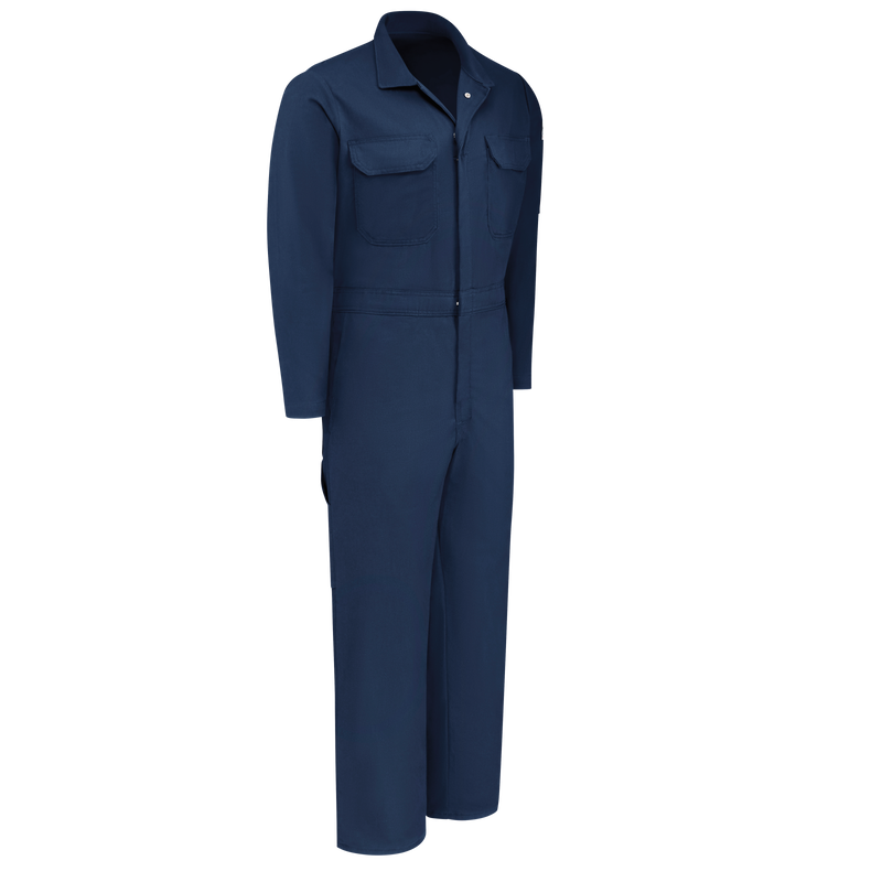 Bulwark Mens Premium 7 oz. 88/12 Lightweight FR Coverall - Navy - CLB2NV-
