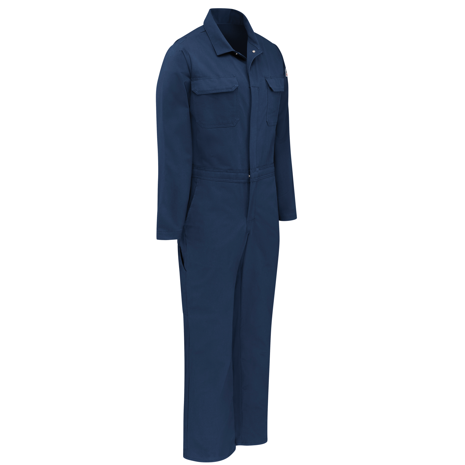 Bulwark Womens Premium 7 oz. 88/12 Lightweight FR Coverall - Navy - CLB3NVNV