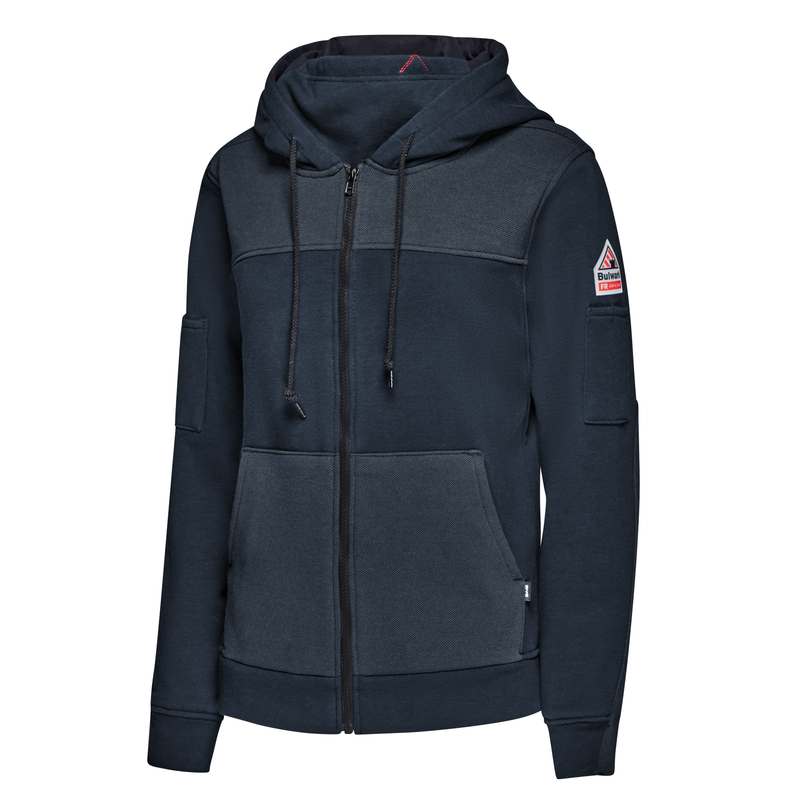 Bulwark Women's FR Full Zip Hoodie with Face Mask - Navy - SMM7NV-