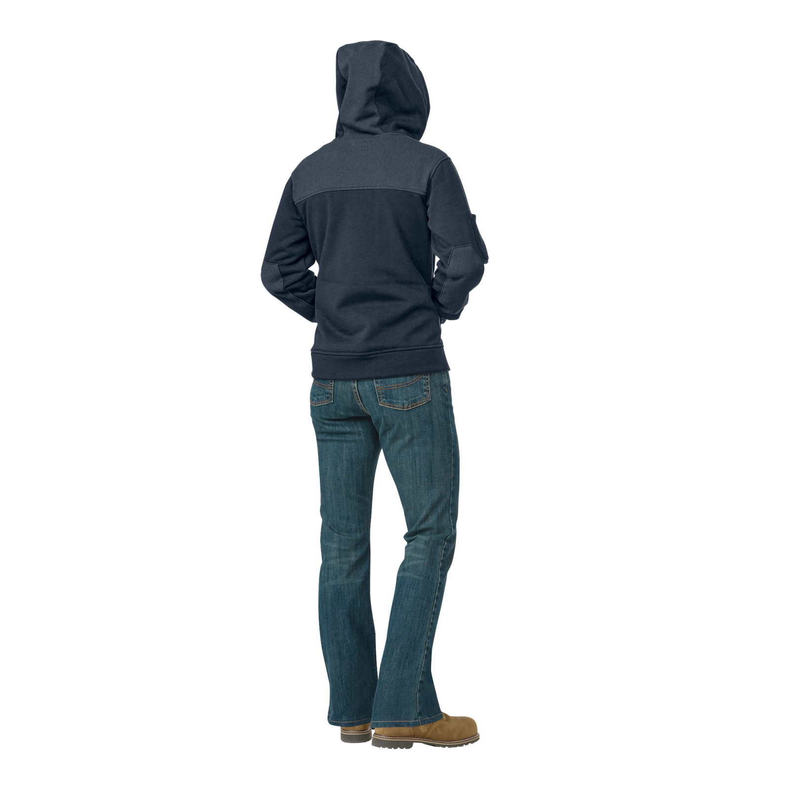 Bulwark Women's FR Full Zip Hoodie with Face Mask - Navy - SMM7NV-