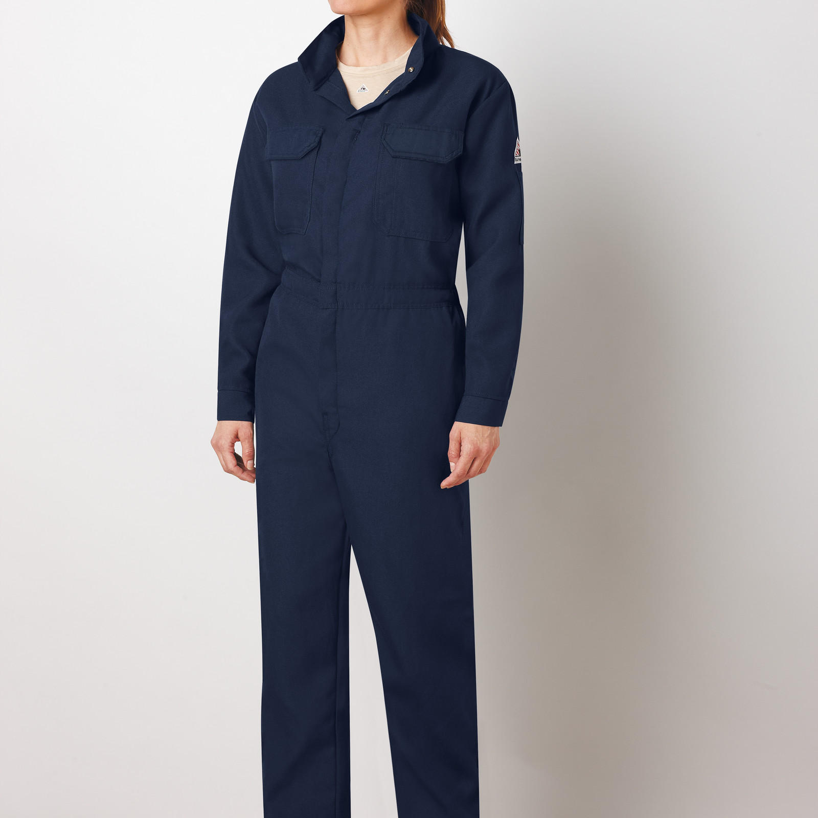 Bulwark Women's FR Premium Nomex Lightweight Coverall - Navy - CNB3NV-