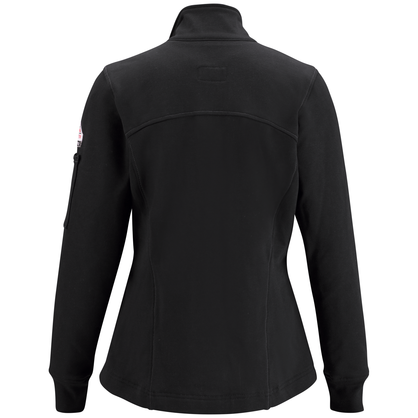 Bulwark Women's Fleece FR Zip-Up Jacket - Black - SEZ3BK-