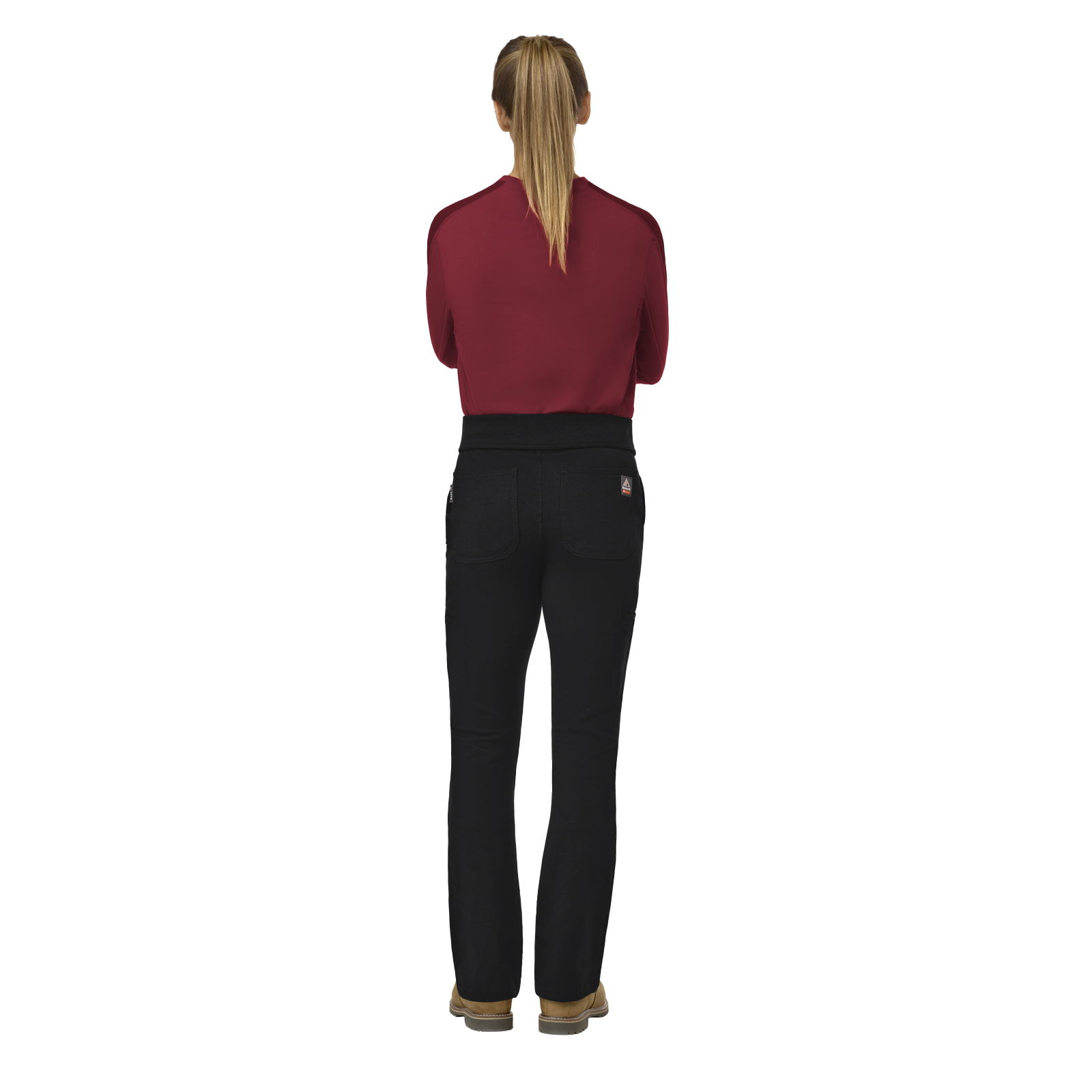 Bulwark Women's Flex Knit Pant - Black - PSK1BK-