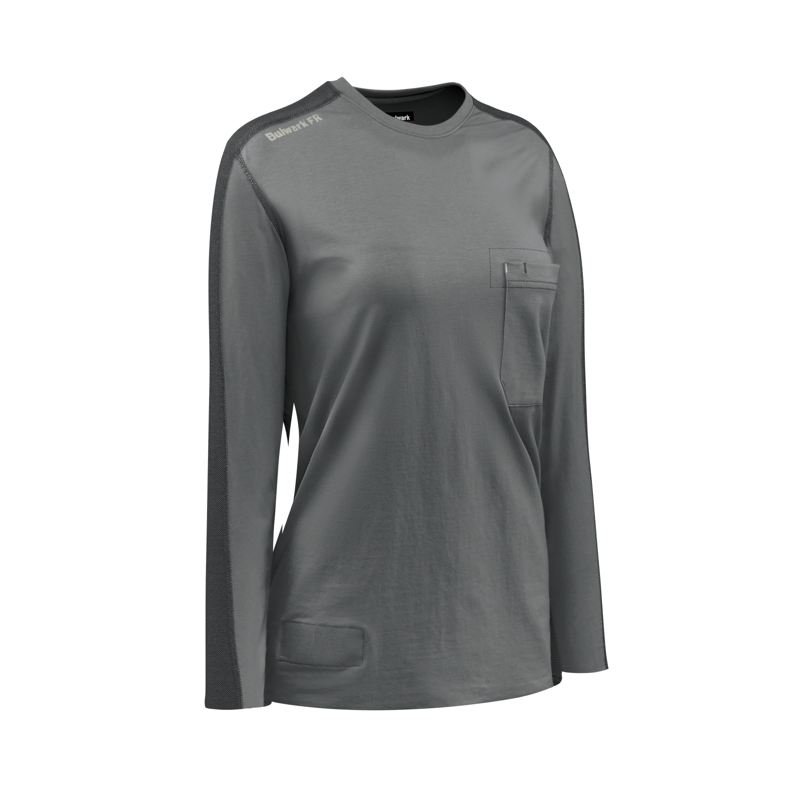 Bulwark Womens Flex Knit Tee - Charcoal - STT3CH-