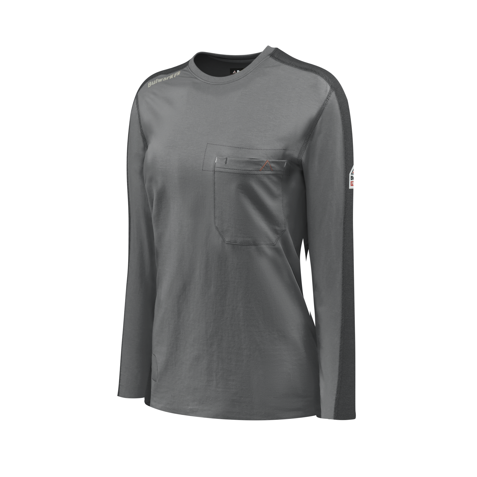 Bulwark Womens Flex Knit Tee - Charcoal - STT3CH-