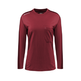 Bulwark Womens Flex Knit Tee - Red