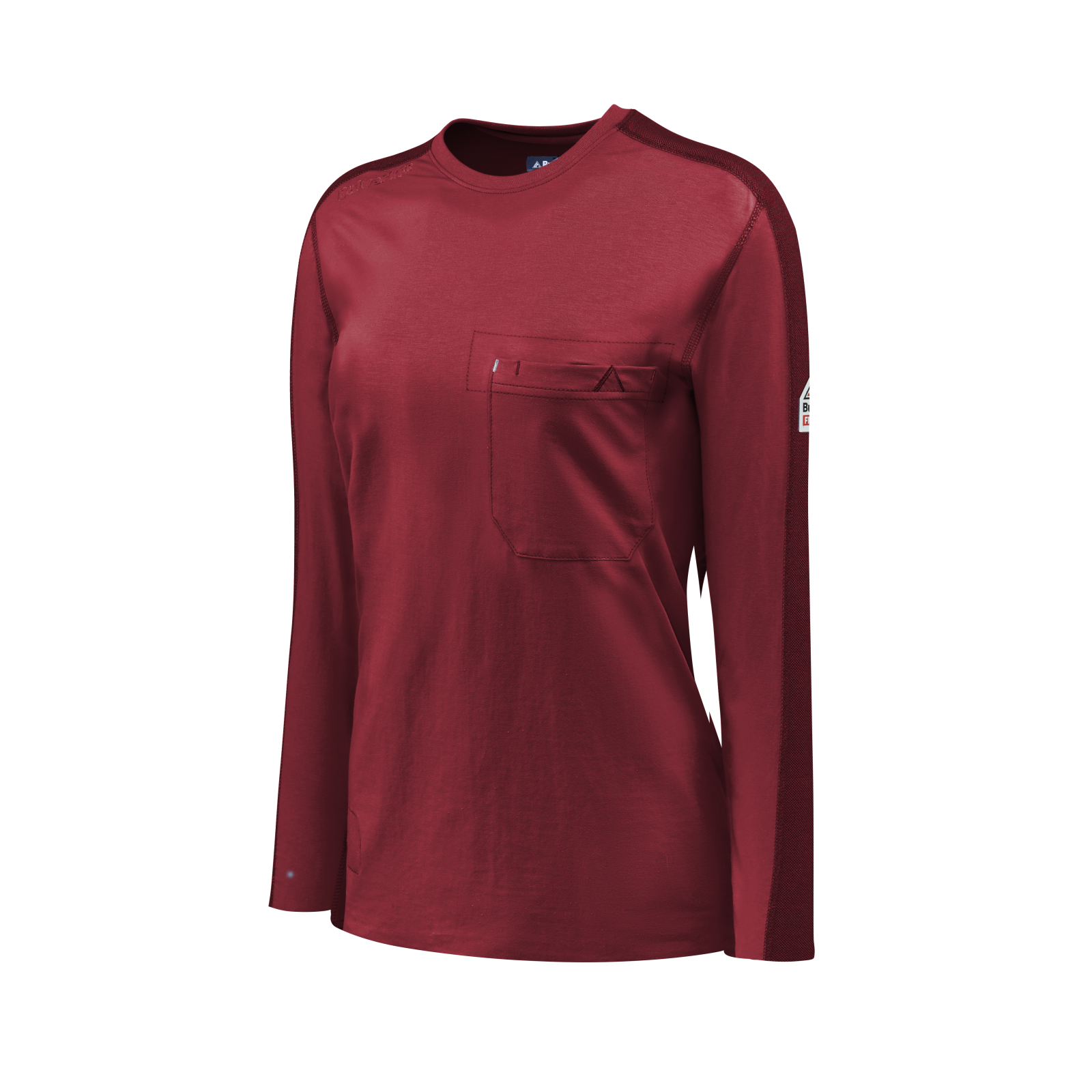 Bulwark Womens Flex Knit Tee - Red - STT3RD-