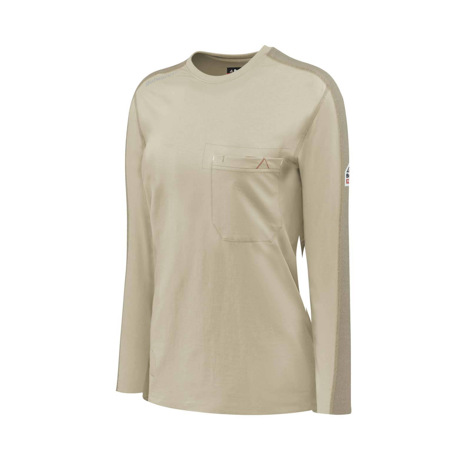 Bulwark Womens Flex Knit Tee - Khaki - STT3KH-