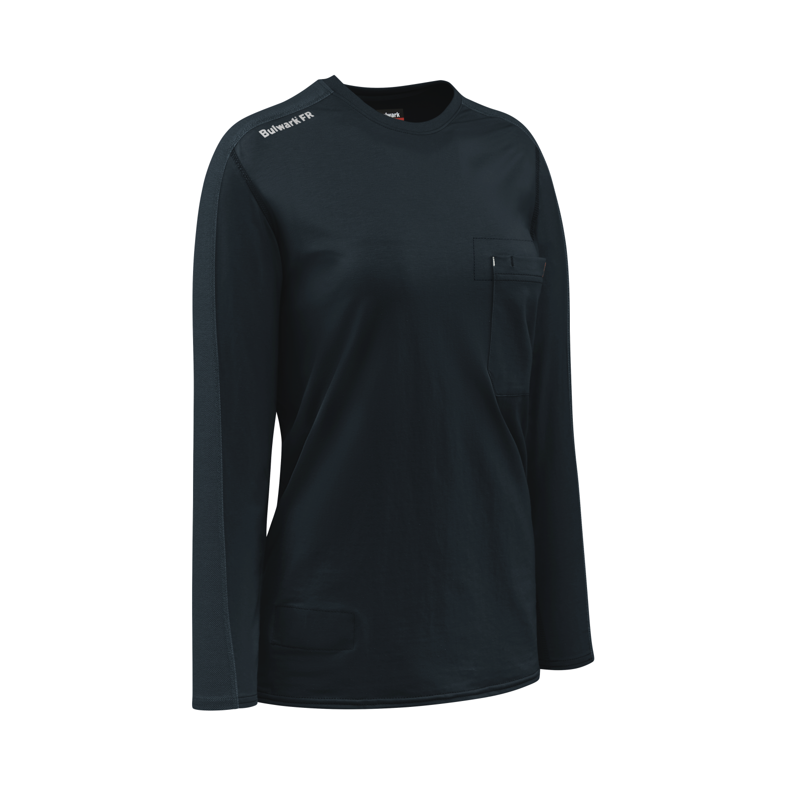 Bulwark Womens Flex Knit Tee - Navy - STT3NV-