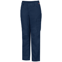 Bulwark Womens iQ Series Lightweight Comfort Pant - Navy FR,fire,flame,resistant,retardant,women,womens,girl,girls,lady,ladies,pant,pants,uniform,work,dark,navy,blue,midnight