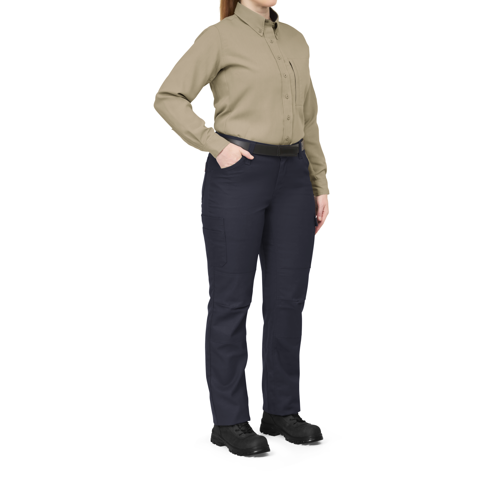 Bulwark Women's iQ Series Lightweight Comfort Pant - Navy - QP15NV-