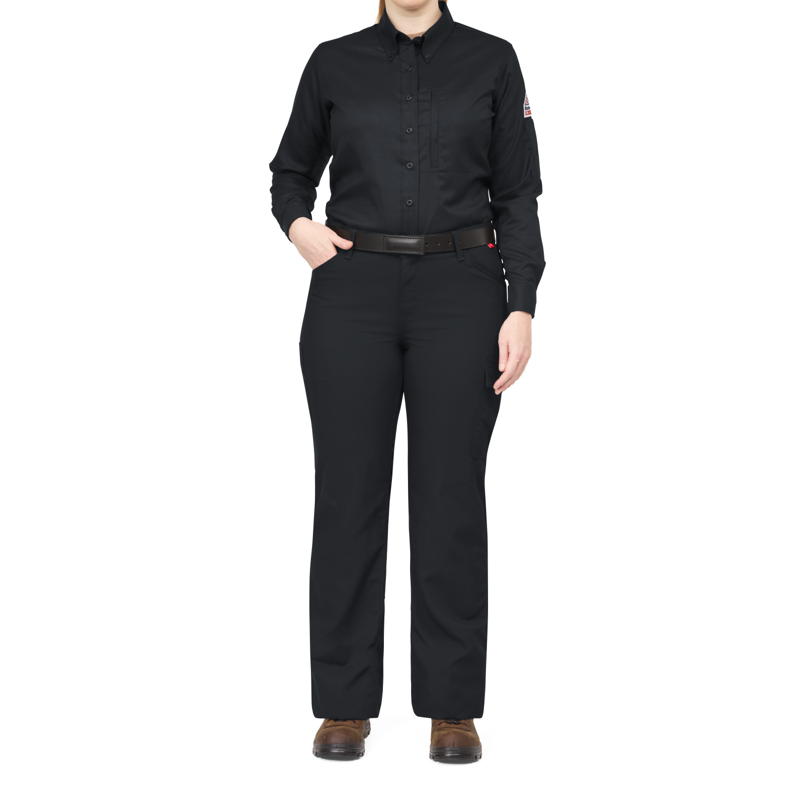 Bulwark Women's iQ Series Lightweight Comfort Pant - Navy - QP19NV-
