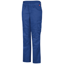 Bulwark Womens iQ Series Lightweight Comfort Pant - Royal Blue FR,fire,flame,resistant,retardant,women,womens,girl,girls,lady,ladies,pant,pants,uniform,work,dark,royal,blue,midnight