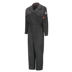 Bulwark Womens iQ Series Mobility Coverall - Dark Grey