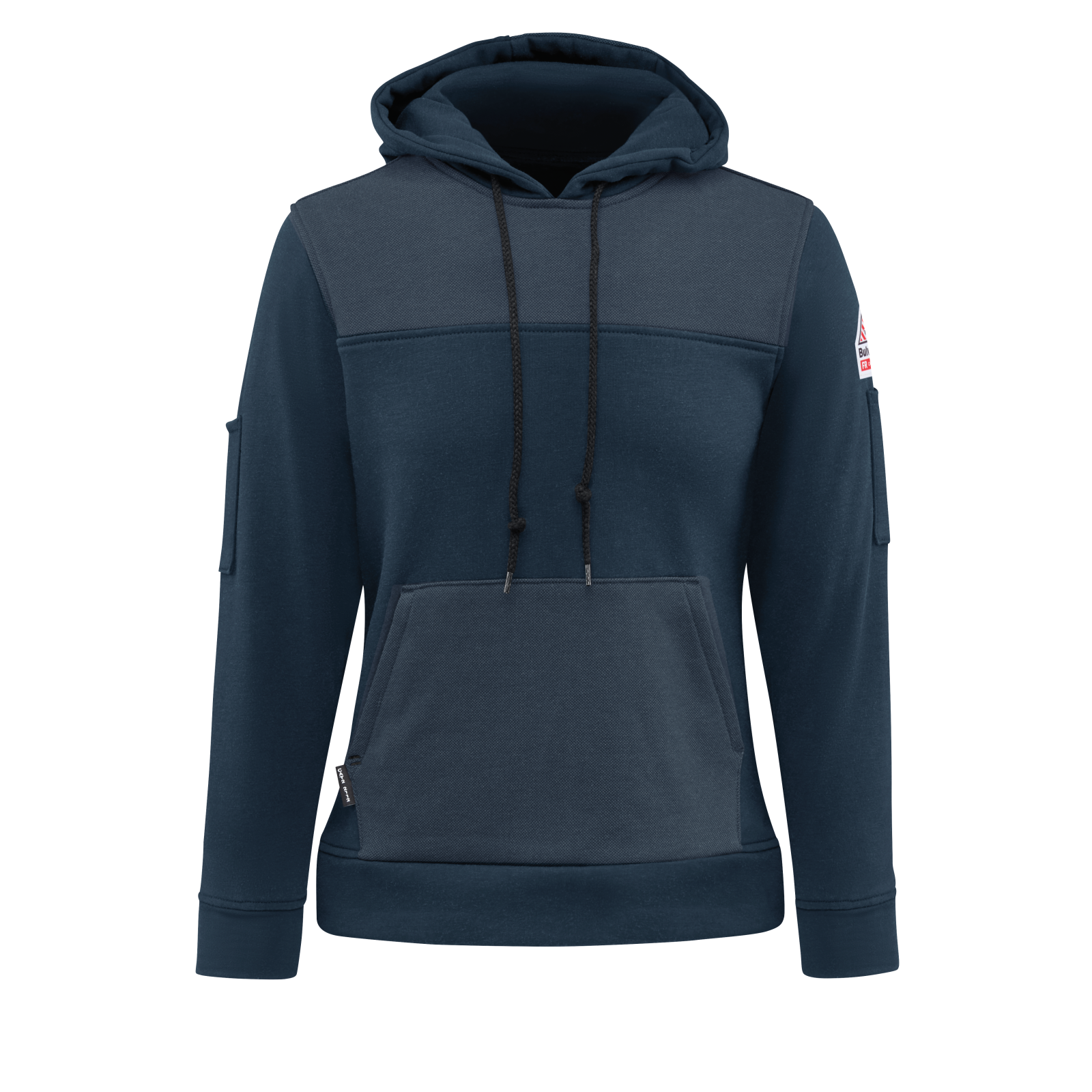 Bulwark Womens FR Fleece Hoodie - Navy - SMM5NV-