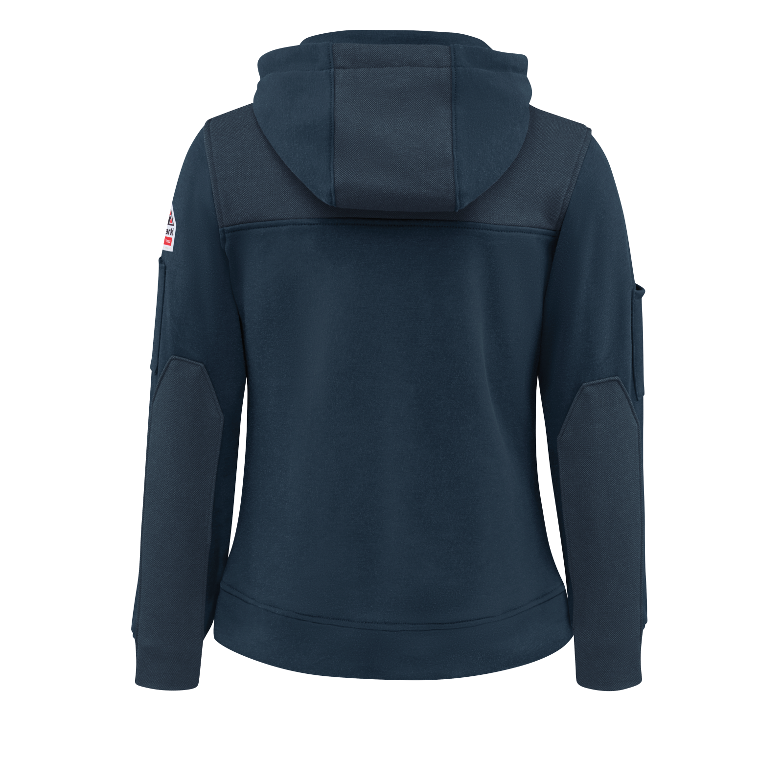 Bulwark Womens FR Fleece Hoodie - Navy - SMM5NV-
