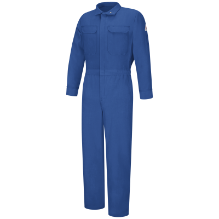 Bulwark Womens FR Premium Nomex Lightweight Coverall - Royal Blue fr,flame,fire,resistant,retardant,women,womens,girl,girls,lady,ladies,coverall,onsie,uniform,blues,overall,royal,blue,indigo,light,bright
