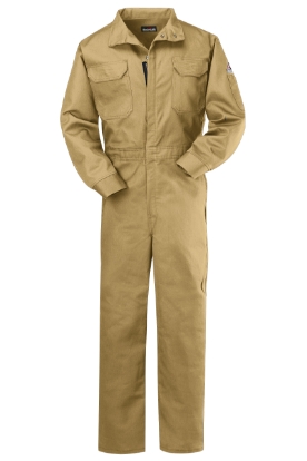 Bulwark Womens FR Premium Nomex Lightweight Coverall - Tan