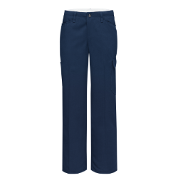 Bulwark Womens Lightweight FR Cargo Pant - Navy FR,fire,flame,resistant,retardant,women,womens,girl,girls,lady,ladies,pant,pants,uniform,work,dark,navy,blue,midnight