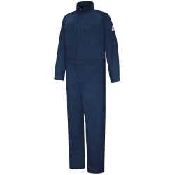 Bulwark Womens Midweight Excel FR ComforTouch Premium Coverall - Royal Blue fr,flame,fire,resistant,retardant,women,womens,girl,girls,lady,ladies,blues,coverall,coveralls,overall,overalls,light,blue,royal,indigo