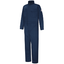 Bulwark Womens Midweight Excel FR ComforTouch Premium Coverall - Royal Blue fr,flame,fire,resistant,retardant,women,womens,girl,girls,lady,ladies,blues,coverall,coveralls,overall,overalls,light,blue,royal,indigo