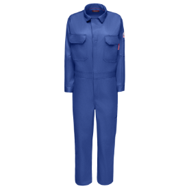 Bulwark Womens iQ Series Midweight Coverall - Royal Blue