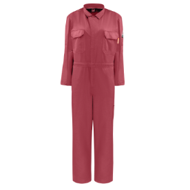 Bulwark Womens iQ Series Midweight Coverall - Red