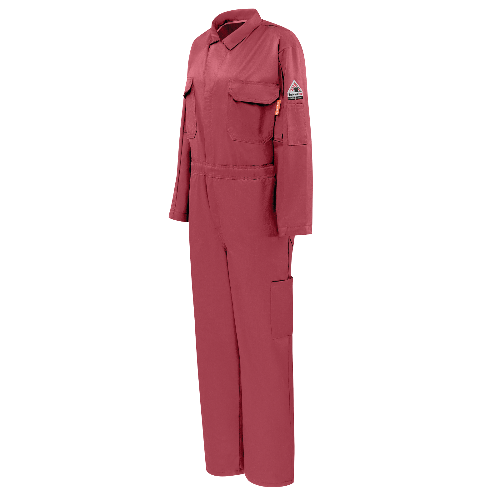 Bulwark Womens iQ Series Midweight Coverall - Red - QC23RD-