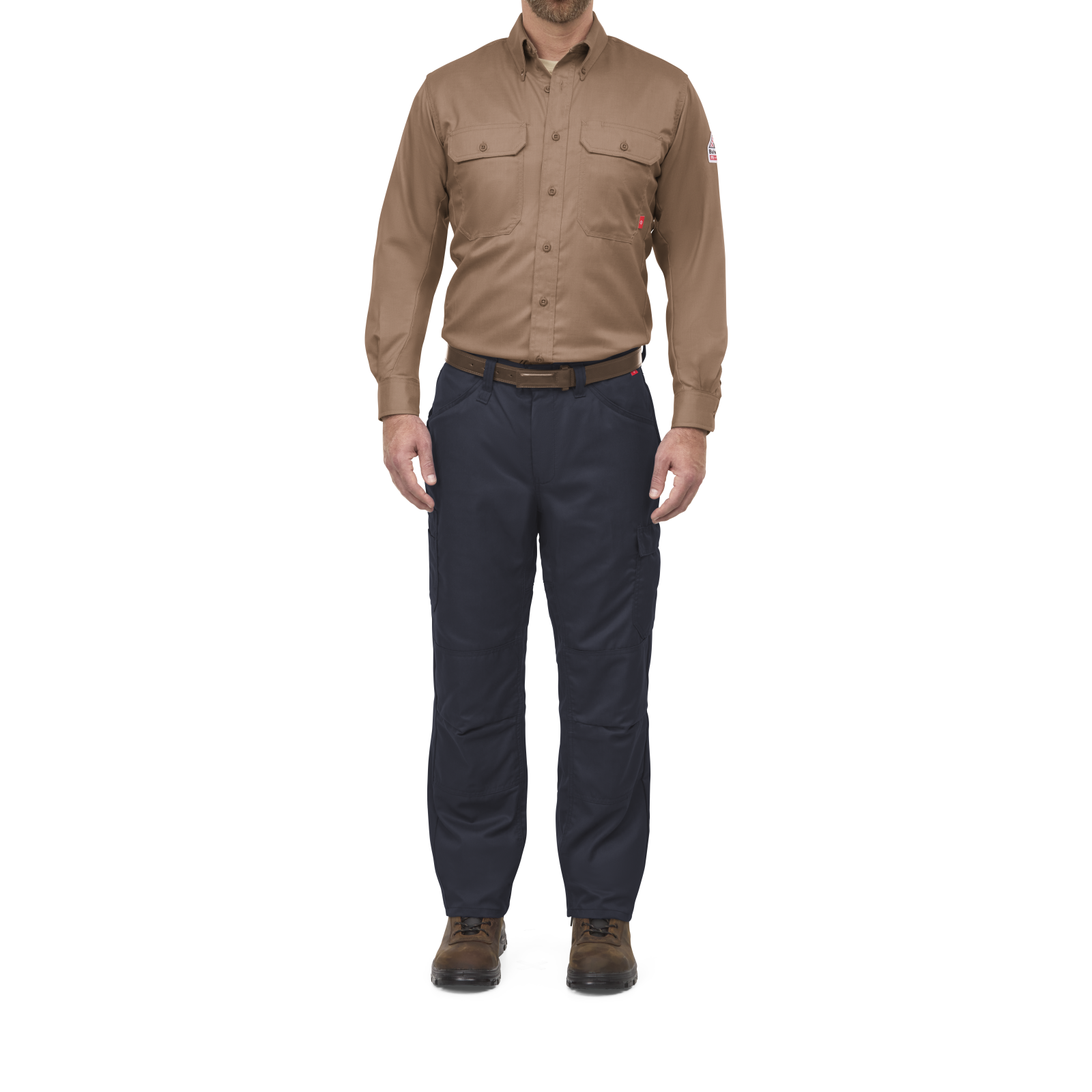 Bulwark Mens iQ Series Lightweight Comfort Woven Pant - Navy - QP16NV-