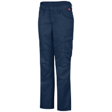 Bulwark Womens iQ Series Lightweight Comfort Pant - Navy FR,fire,flame,resistant,retardant,women,womens,girl,girls,lady,ladies,pant,pants,uniform,work,dark,navy,blue,midnight