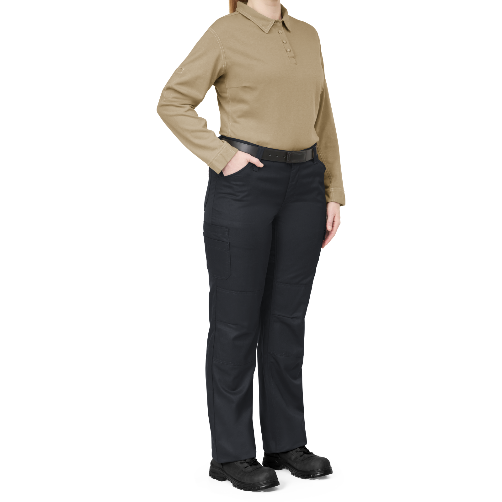 Bulwark Womens iQ Series Lightweight Comfort Pant - Navy - QP17NV-