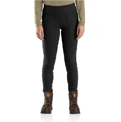 Carhartt Womens FR Force Midweight Legging - Black leggings,black.women,ladies,tight