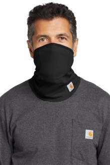 Carhartt Cotton Blend Filter Pocket Gaiter - Black neck,gaiter,warm,cover,black,mouth,winterwear,outerwear,accessory