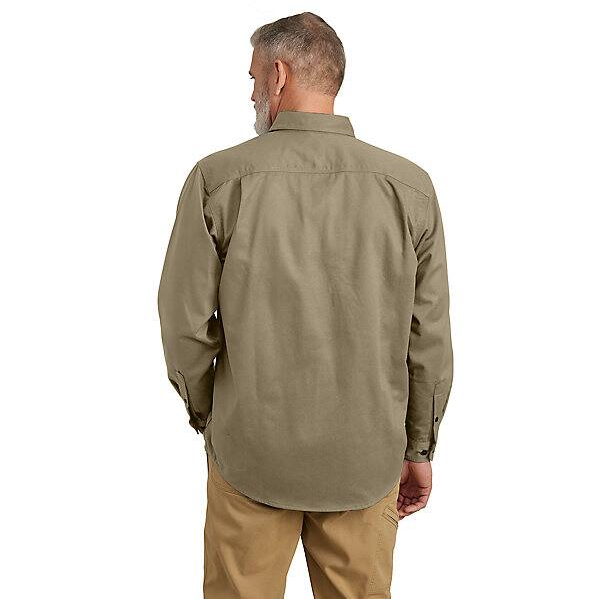 Carhartt Men's FR Classic Twill Shirt - Khaki - FRS160-KHI-