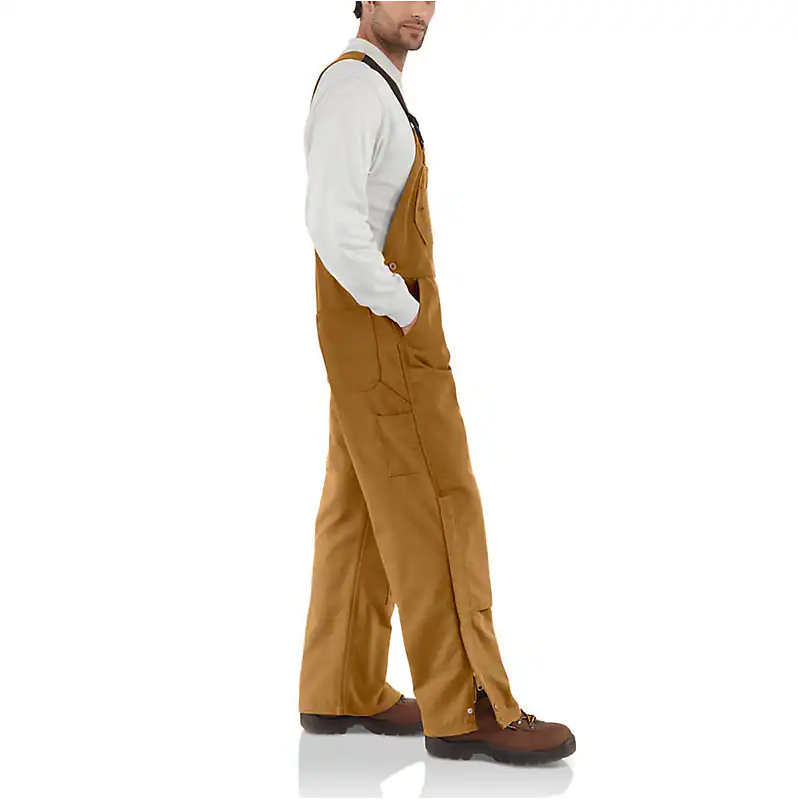 Carhartt Men's FR Duck Bib Overall/Unlined - Carhartt Brown - 101627-211-