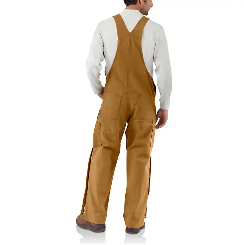 Carhartt Men's FR Duck Bib Overall/Unlined - Carhartt Brown - 101627-211-