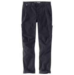 Carhartt Mens FR Force Relaxed Fit Ripstop Utility Work Pant - Deep Navy FR,flame,fire,resistant,retardant,men,boy,mens,boys,pant,pants,uniform,bottoms,work,dark,blue,navy,midnight