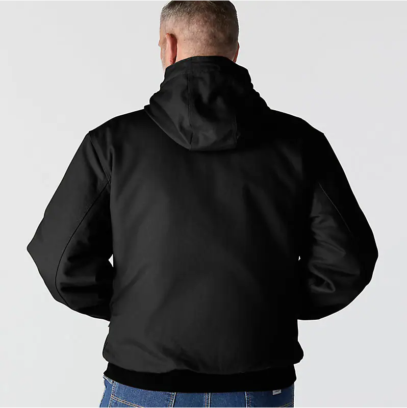 Carhartt Men's FR Loose Fit Duck Insulated Active Jacket - Black - 107076-BLK-