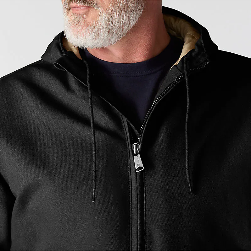 Carhartt Men's FR Loose Fit Duck Insulated Active Jacket - Black - 107076-BLK-