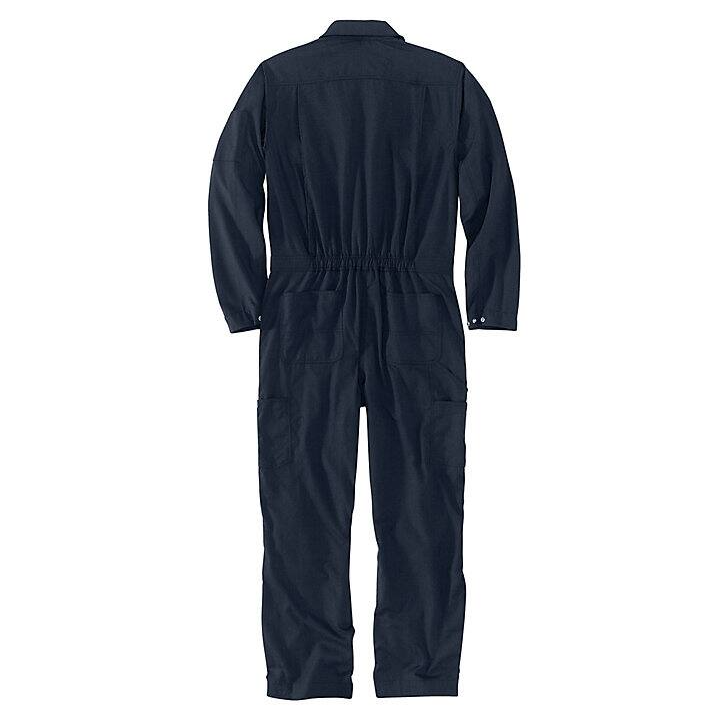 Carhartt Mens Flame-Resistant Force Loose Fit Lightweight Coverall - Navy - 105539-I26-
