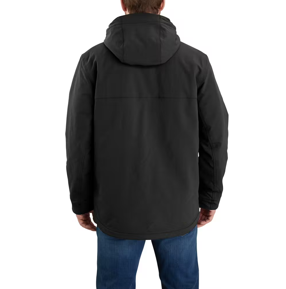 Carhartt Mens Super Dux Relaxed Fit Insulated Traditional Coat - Black - 105533-N04-