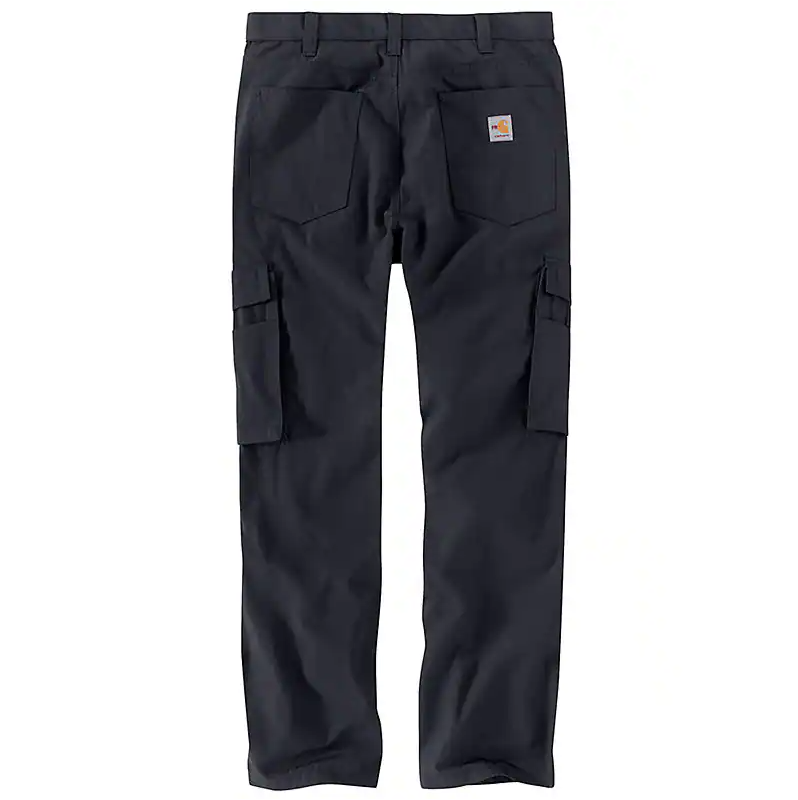 Carhartt Mens FR Force Relaxed Fit Ripstop Cargo Work Pant - Deep Navy - 104786-H93-