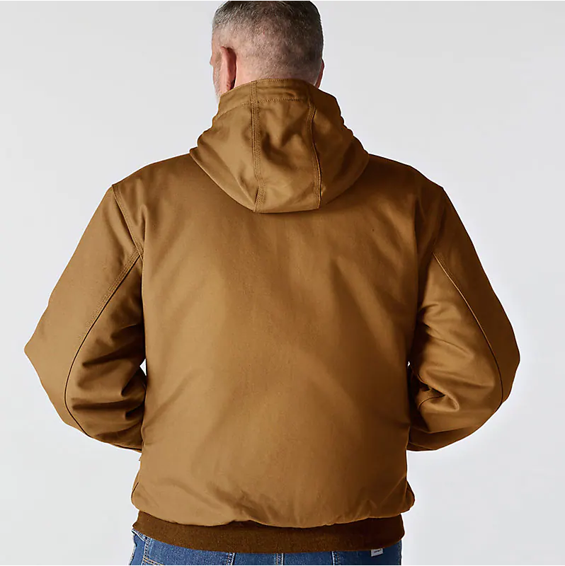 Carhartt Mens FR Loose Fit Duck Insulated Active Jacket - Brown - 107076-BRN-