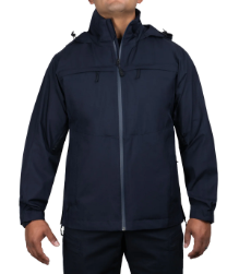 First Tactical Mens Monsoon Parka - Midnight Navy men,mens,boy,boys,jacket,coat,hoodie,sweatshirt,sweater,pullover,pull,dark,blue,midnight,navy,layer,full,zip,zipper,front,waterproof