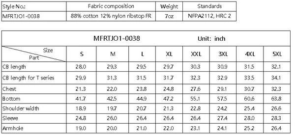 Forge FR Mens FR Ripstop Jacket - Grey - MFRTJ01-0038-